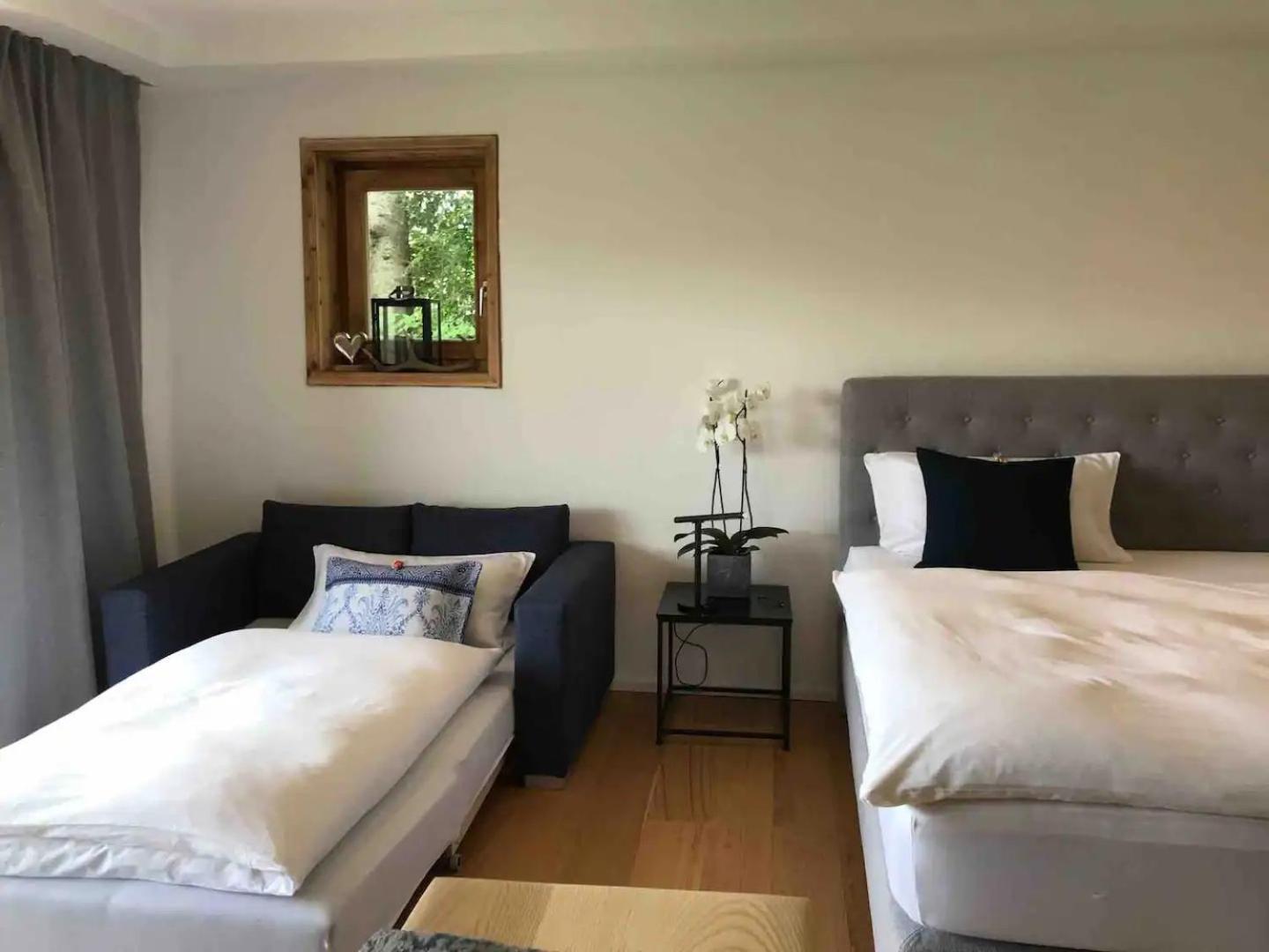 Moderne Alpenwohnung Garten&Natur 바트코흘그루프 외부 사진