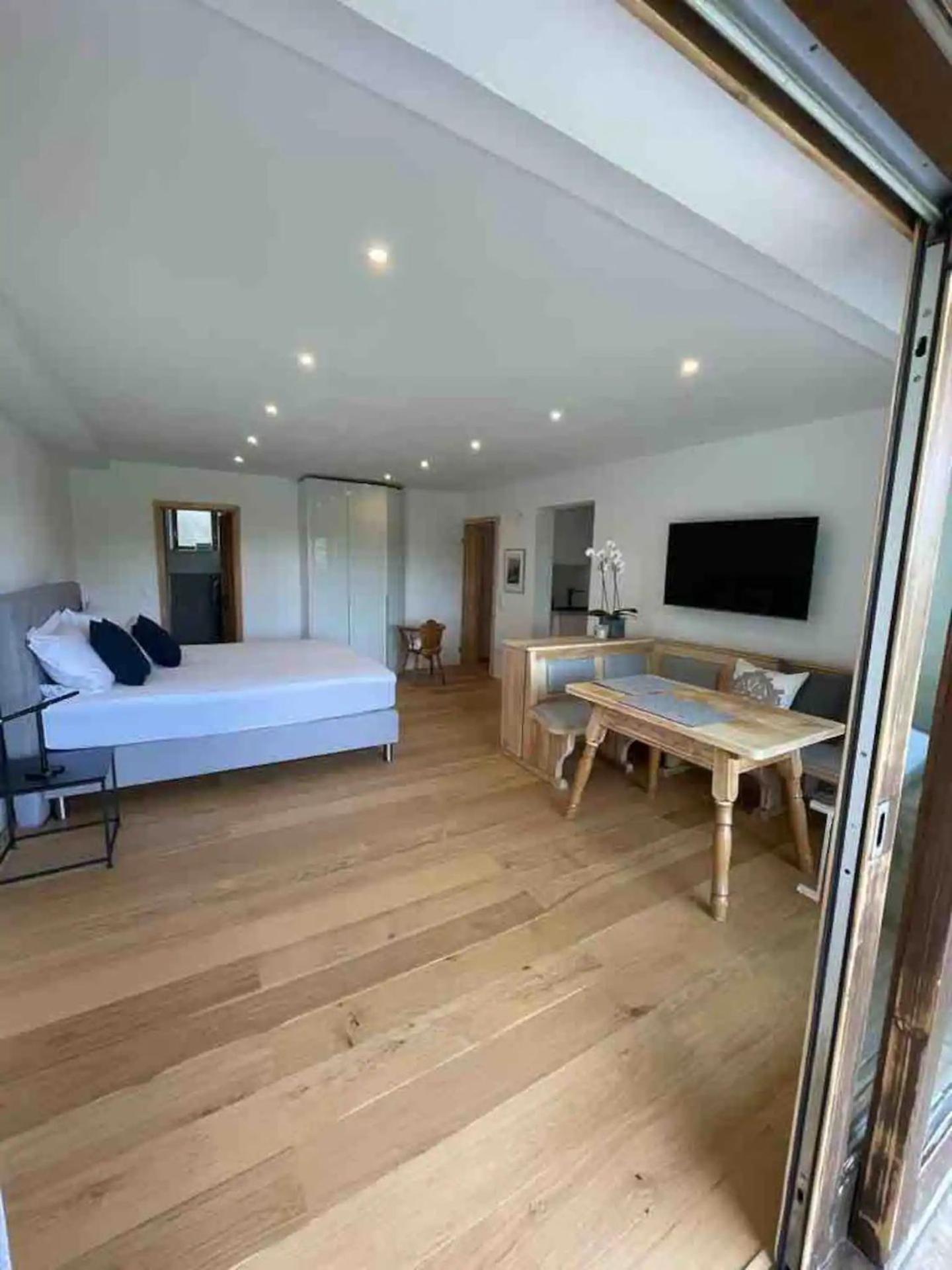 Moderne Alpenwohnung Garten&Natur 바트코흘그루프 외부 사진